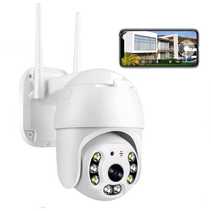 Telecamera di sorveglianza wireless wifi da esterno speed zoom motorizzata