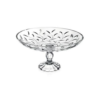 RCR Laurus – Centrotavola Tondo con Piede in Vetro