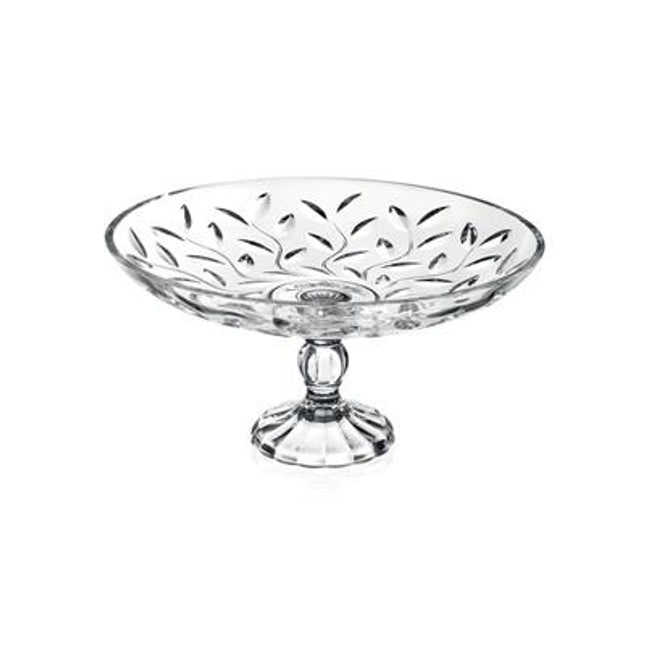 RCR Laurus – Centrotavola Tondo con Piede in Vetro