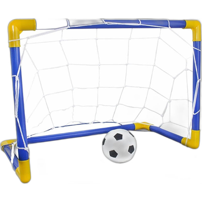 Cecaro Group - Porta da Calcio per Bambini 50x43x79 cm con Rete da Allenamento