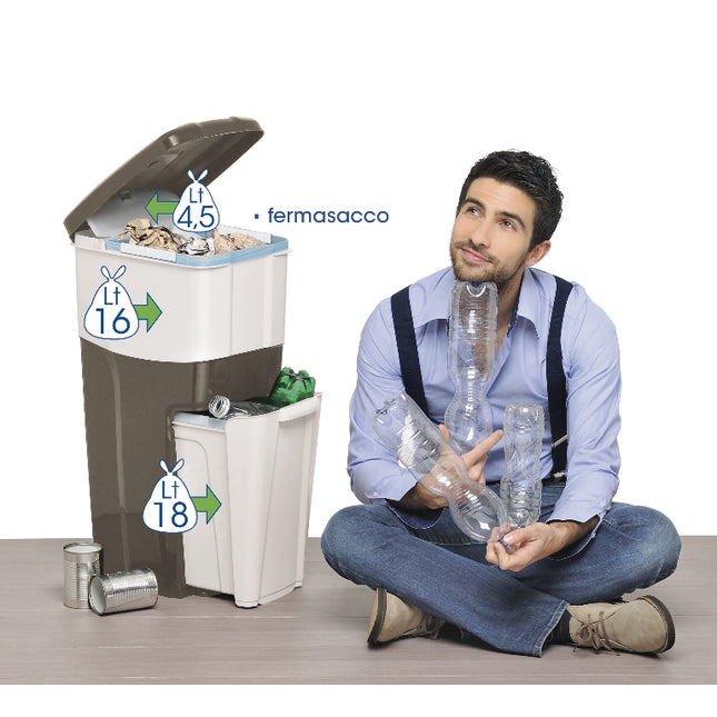 Pattumiera Raccolta Differenziata Trypla - Bama