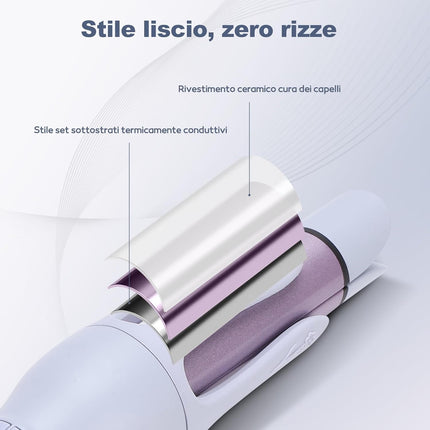 Arricciacapelli Automatico 32mm – Ferro Conico Professionale