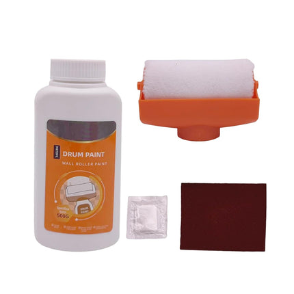 Pennello a rullo piccolo 2 in 1 – Mini rullo portatile per pittura (500 ml)