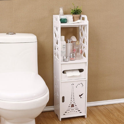Armadio Stretto Bagno con Cassetti - Salvaspazio