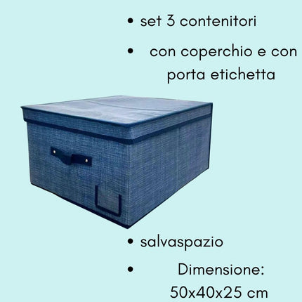 Set 3 Scatole Assortite