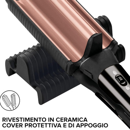 Piastra Per Capelli 2 in 1 Onde Larghe e Strette