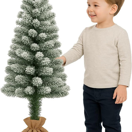 Albero di Natale Artificiale Innevato 90 cm