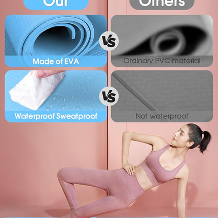 Tappetino Yoga Palestra 2 in 1 – Antiscivolo