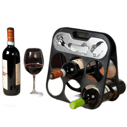 Cantinetta Portabottiglie 6 Posti h30,5x30x15 cm