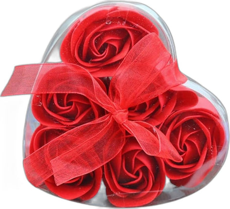 Box Con Scatola Cuore in PVC Con 12 Rose