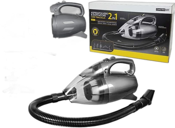 Aspirapolvere e Soffiatore 2 in 1 600 Watt