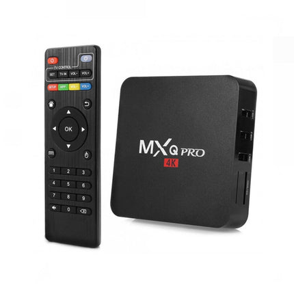 TV BOX ANDROID 10 4K FULL HD 1080P 4GB 32GB RAM SMART DECODER WIFI MXQ PRO