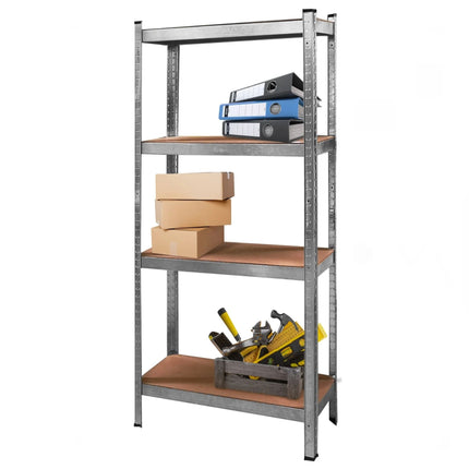 Scaffalature in Acciaio con 4 Ripiani