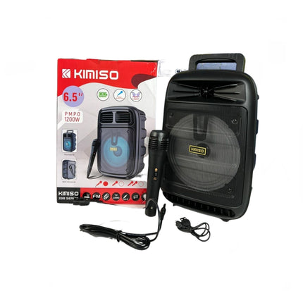 Cassa Karaoke Bluetooth 1200 W USB  WIFI Portatile con microfono