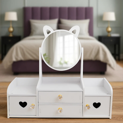 Organizer Trucco con Specchio