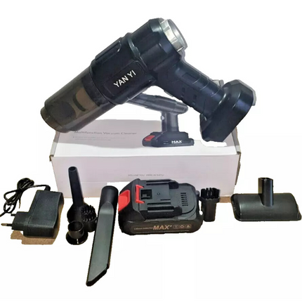 Aspirapolvere Soffiatore a Batteria 24V – Funzione Aspira e Soffia