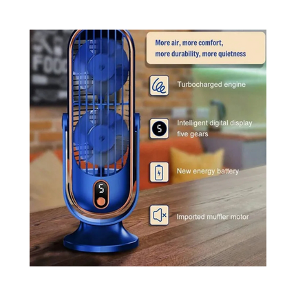 Ventilatore Torre USB Ricaricabile