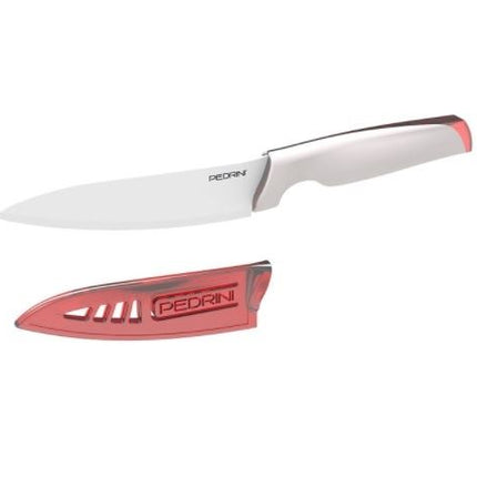 Coltello Ceramica Rosso – Lunghezze: 10 cm, 13 cm, 15 cm - Pedrini