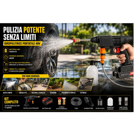 Dimostrazione Potenza Idropulitrice