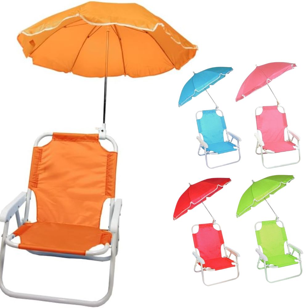 Sedie Da Campeggio Pieghevoli Con Baldacchino, Sedia Da Spiaggia Portatile Resistente Per Esterni, Sedia Da Campeggio Con Baldacchino, Spiaggia, Piscina, Prato Sedia Parasole Sedia Da Viaggio - Foto 9