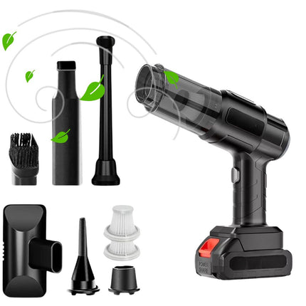 Aspirapolvere Soffiatore a Batteria 24V – Funzione Aspira e Soffia
