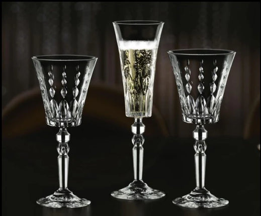 Set 6 Calici RCR – Acqua, Vino e Flute - RCR