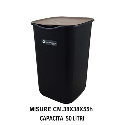 Pattumiera per Raccolta Differenziata da 50 Litri