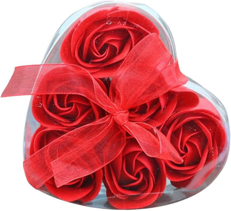 Box Con Scatola Cuore in PVC Con 12 Rose