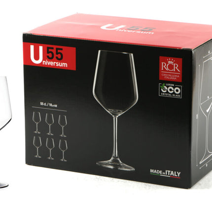 Calice Vino Universum 55cl – Set 6 Pezzi - RCR