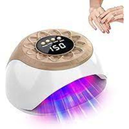 Lampada LED/UV per Unghie 268W con Display Digitale e Timer fino a 99 secondi