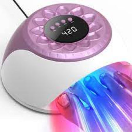 Lampada LED/UV per Unghie 268W con Display Digitale e Timer fino a 99 secondi