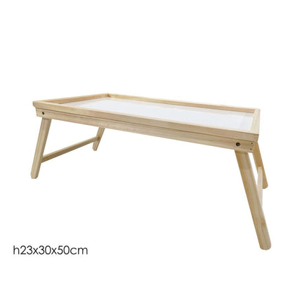 Tavolo da Letto Pieghevole 50x30x23 cm