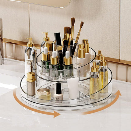 Organizer rotante per Porta Trucchi e Cosmetici