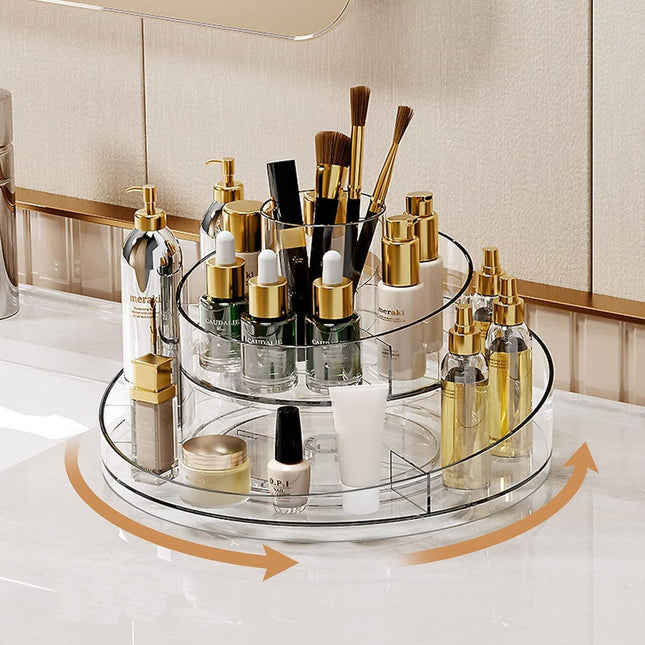 Organizer rotante per Porta Trucchi e Cosmetici