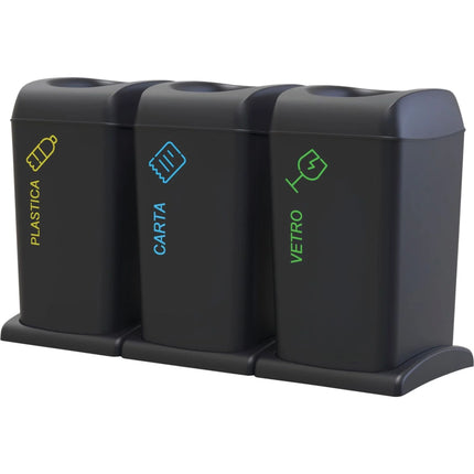 Pattumiera per la raccolta differenziata 40 Litri