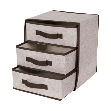 Contenitore Ripiegabile a 3 Cassetti