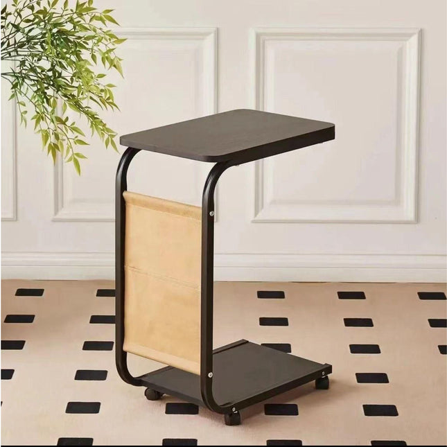 Tavolino per Soggiorno a Forma di C mobile