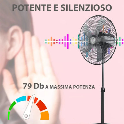 Ventilatore a Piantana Silenzioso